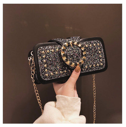 Shoulder Bag with Chain Strap