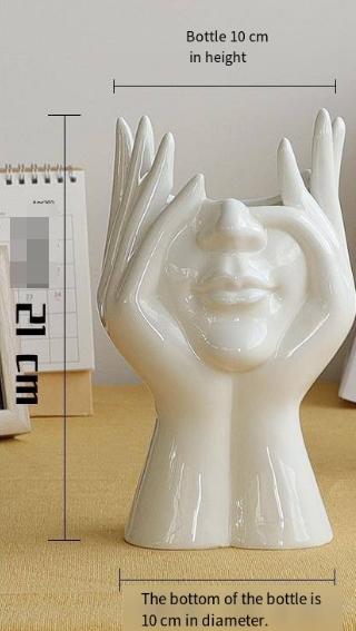 Ceramic Body Art Vase